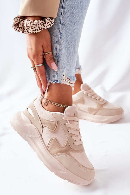 Жіноче спортивне взуття Кросівки Beige Bethell