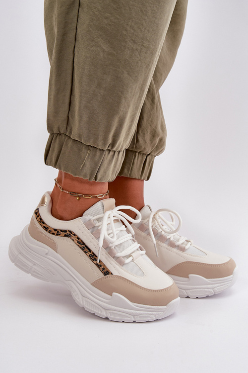 Жіноче спортивне взуття на платформі білі Henley