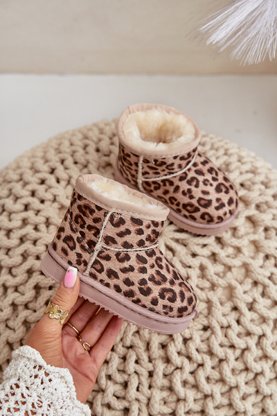 Дитячі сноуборди Botki утеплені бежеві Nallita