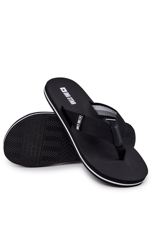 Чоловічі шльопанці Big Star JJ174519 Black