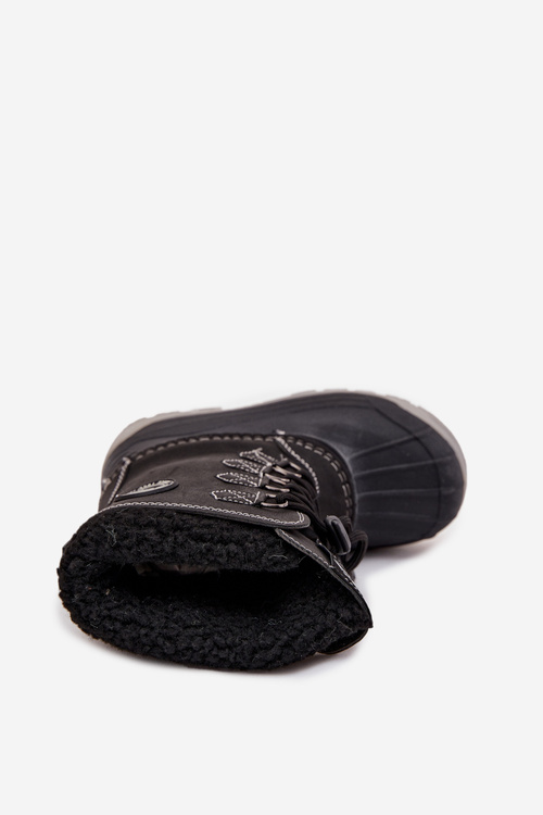 Дитячі зимові черевики Для хлопчиків Lee Cooper LCJ-25-44-3943K Чорні