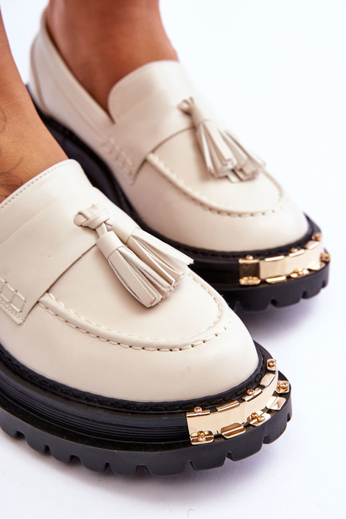 Класичні замшеві лофери з прикрасами Violet Monaro