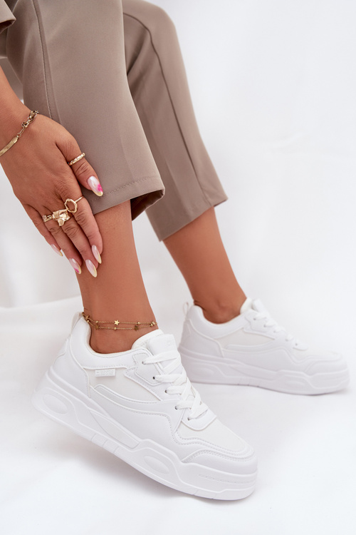 Кросівки Жіночі На Платформі Big Star SS274590 HI-POLY SYSTEM Білі