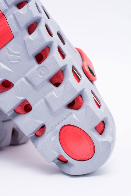 Сірі чоловічі садові легкі шльопанці Kroksy Eva