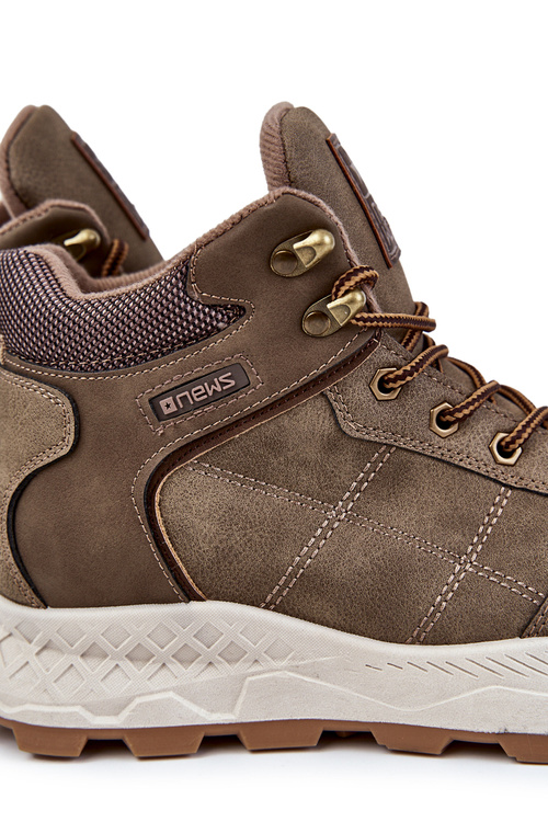 Чоловічі теплі черевики Trappers хакі Аллан