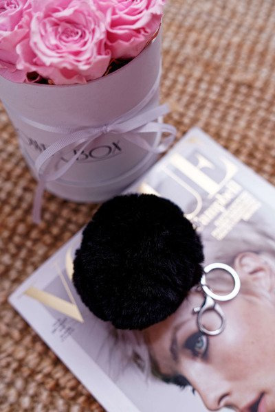 Великий брелок Чорна підвіска для сумочки