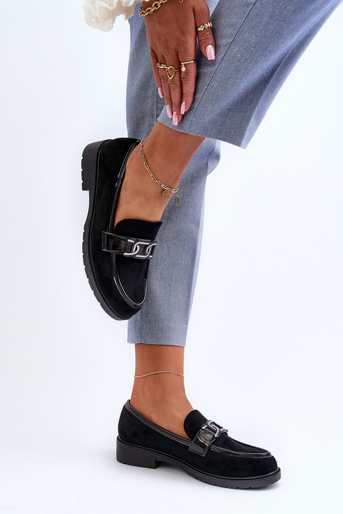 Замшеві мокасини для жінок S.Barski HY350A