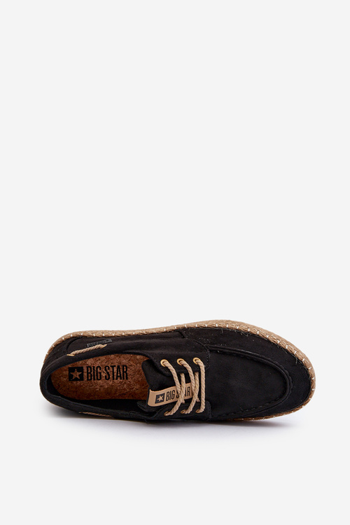Чоловічі еспадрільї на шнурівці Big Star NN174051 Black