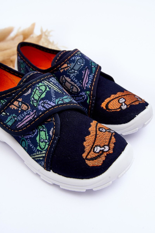 Тапочки для хлопчика Befado 974X503 темно-синій