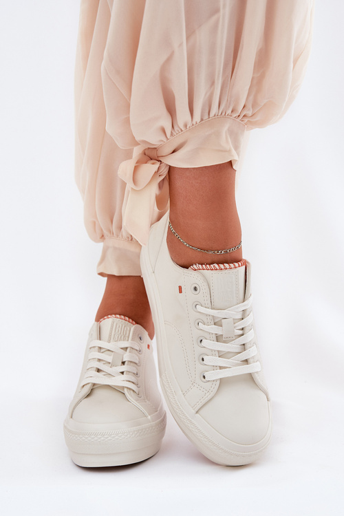 Жіночі Кросівки З Еко Шкіри Big Star RR274A297 Світло Бежеві