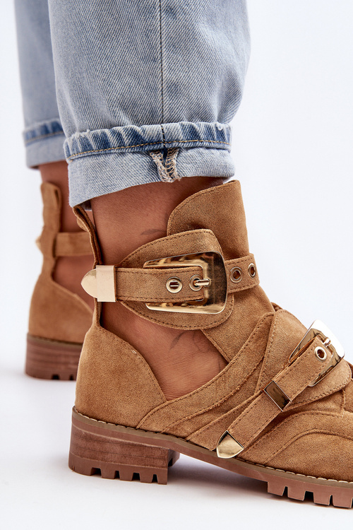 Lu Boo Замшеві черевики Camel Rock Girl