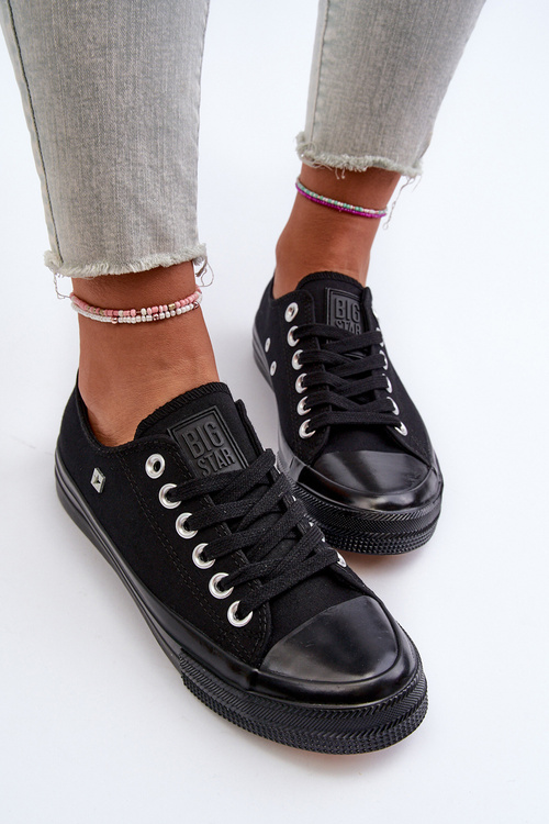 Класичні жіночі кросівки Big Star NN274284 Чорні