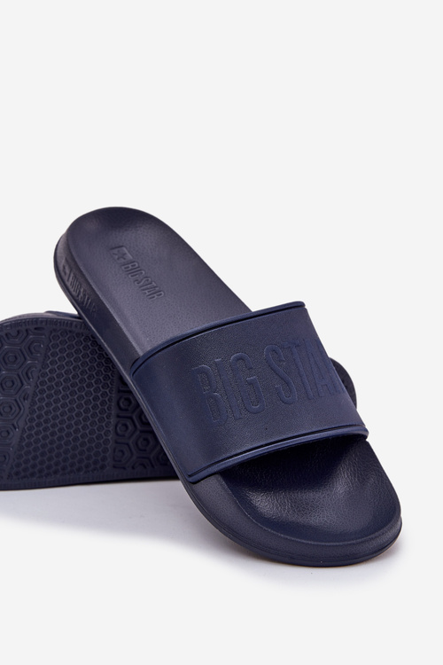 Легкі Пінні Сандалі Чоловічі Big Star MM174323 Темно-сині