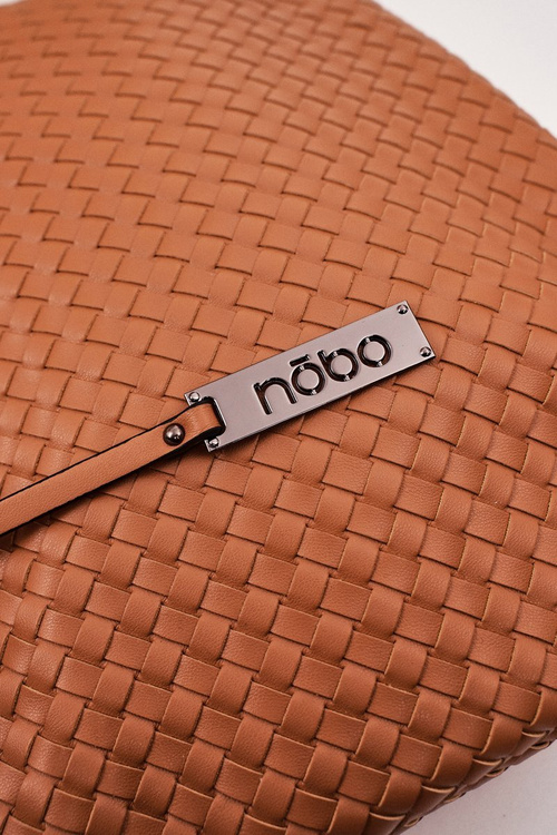 Жіноча плетена сумка-шоппер NOBO NBAG-K1320 Коричнева