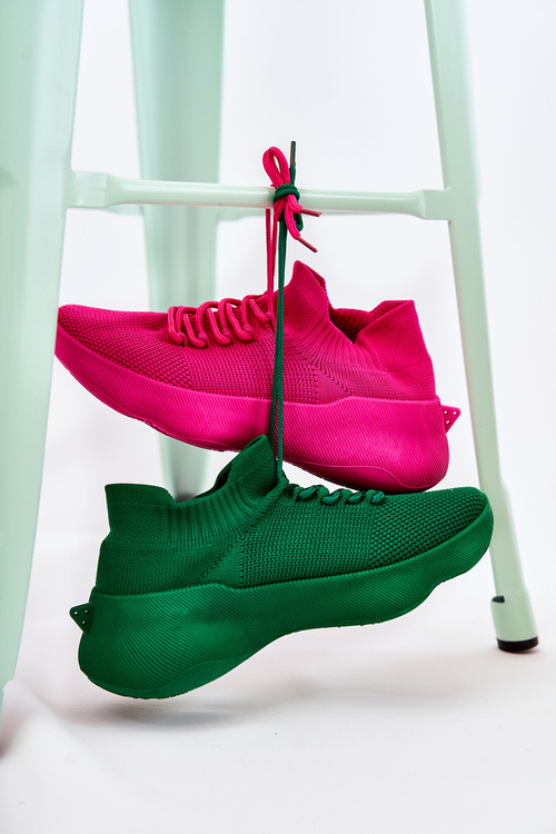 Жіноче спортивне взуття без шнурівки Fuchsia Dalmiro