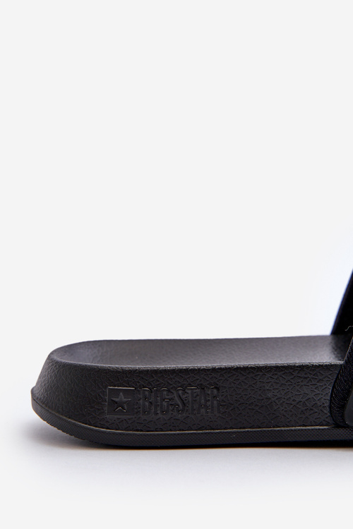 Легкі чоловічі шльопанці Big Star NN174694 Чорні