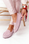 Жіночі шкіряні лофери RIO FLORE Eco-Friendly Pink