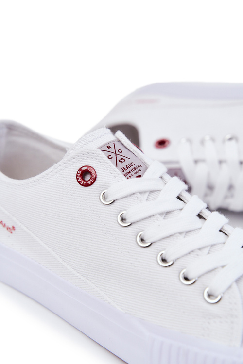 Класичні чоловічі кросівки Cross Jeans JJ1R4031C Білі