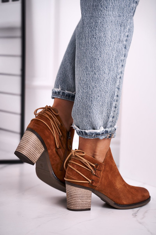 Чоботи жіночі на підборах Maciejka Leather Ginger 04812-29