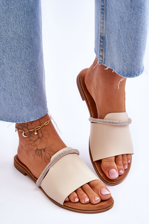 Елегантні плоскі підбори бежеві Термен