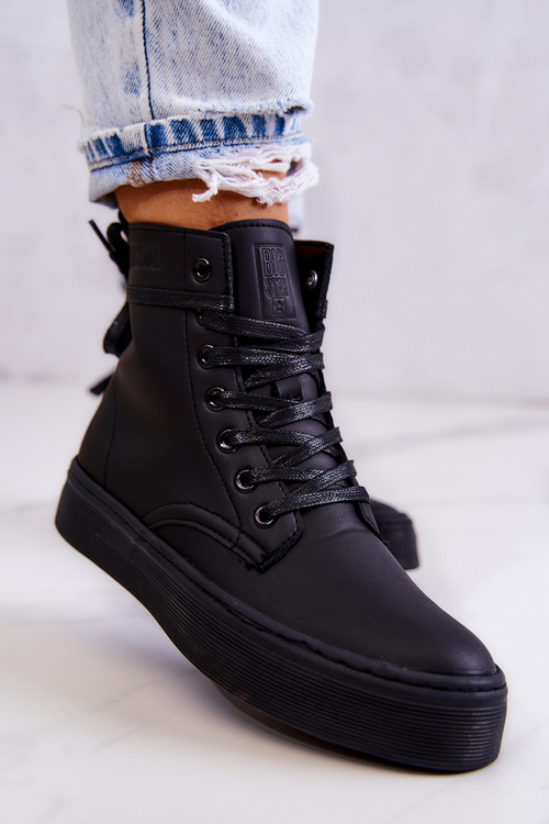 Жіночі високі кросівки BIG STAR II274096 Чорні