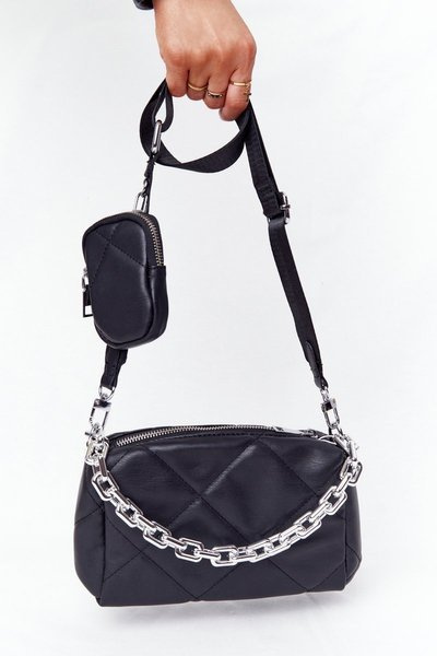 Маленька сумка через плече з пакетиком Barcelona Black