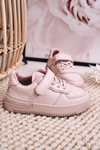 Дитяче спортивне взуття на липучці Pink Airy
