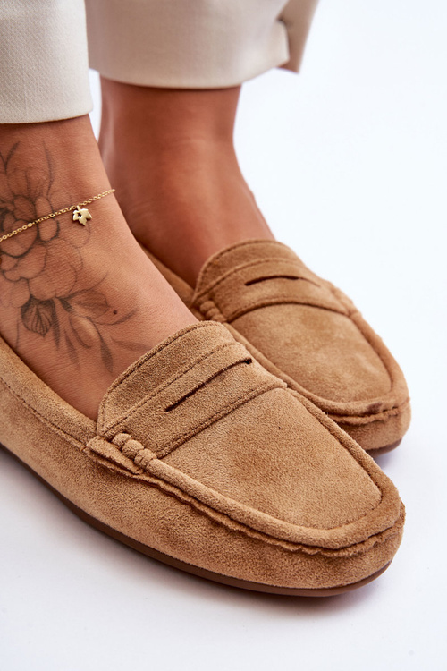 Жіночі замшеві лофери Camel Lenvie