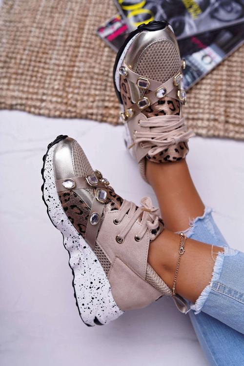 Спортивне жіноче взуття Lu Boo Beige Frency