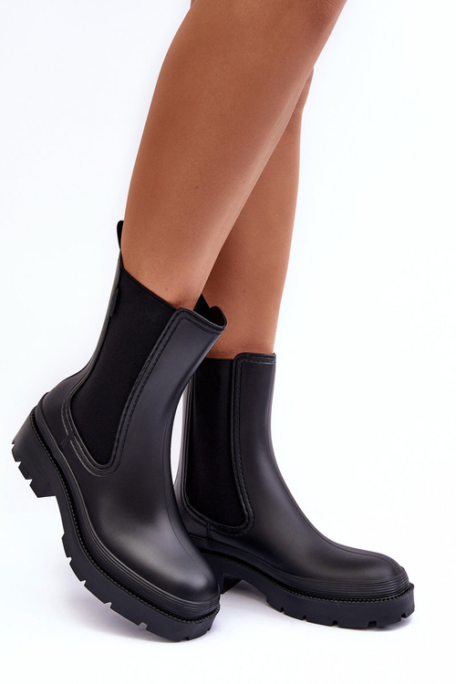 Матові ботильйони Big Star MM274695 Чорні