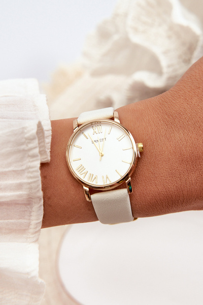 Коричневий жіночий годинник Ernest E97316