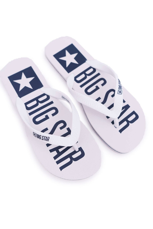 Чоловічі шльопанці Big Star Flip Flops білі DD174673