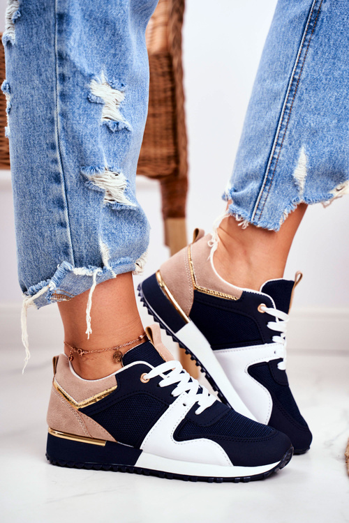 Жіноче спортивне взуття Navy Gold Elements Clementine