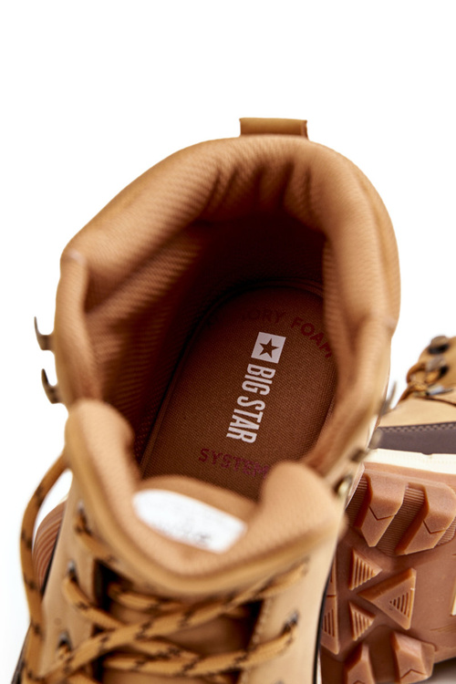 Чоловічі черевики Memory Foam Big Star KK174119 Camel