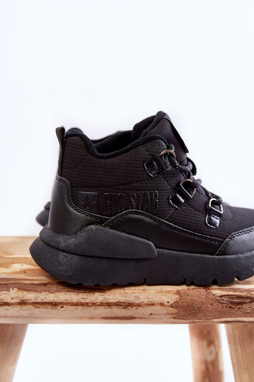 Дитячі черевики Memory Foam Big Star KK374119 Чорні