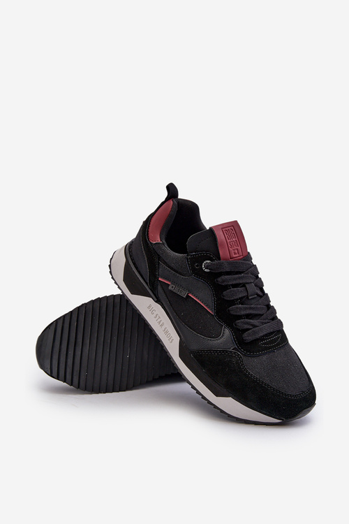 Чоловічі кросівки з системою Memory Foam Big Star NN174350 Чорні