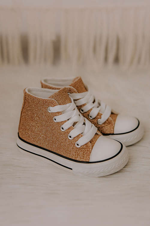 Дитячі високі кросівки Rose Gold Catrina