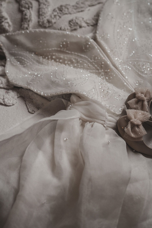 Дитячі лаковані балетки з бантом Бежеві Zolly