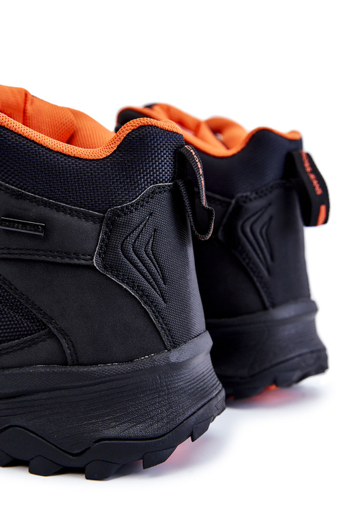 Чоловічі теплі трекінгові кросівки Cross Jeans KK1R4018C чорні