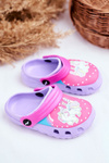 Дитяче взуття Foam Slides Purple Ponies Pony