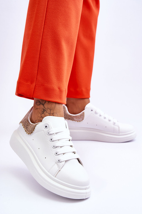 Жіноче спортивне взуття з орнаментом White-gold Delight