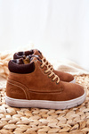 Дитячі утеплені спортивні черевики Big Star BB374131BS Camel