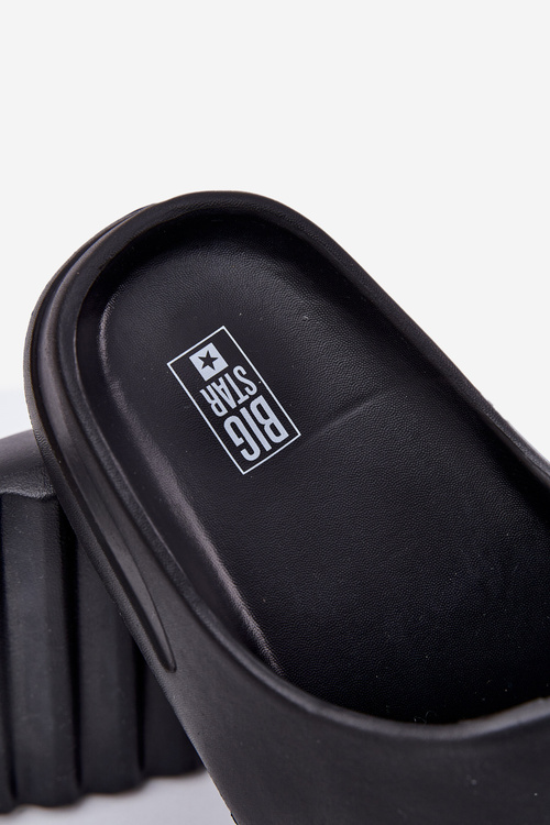 Пінні Чоловічі Сандалі З Логотипом Big Star RR174A012 Чорні