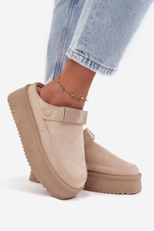 Снігоступи З Декоративною Вишивкою Бежеві Selithria