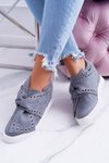 Жіночі кросівки сірі Anchors LU BOO Margo