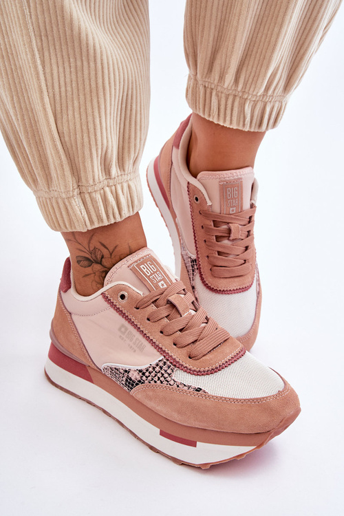 Модні кросівки Memory Foam System Big Star LL274366 Pink