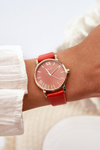 Кораловий жіночий годинник Ernest E97316