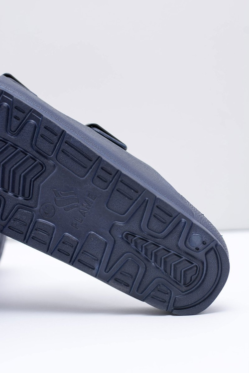 Чоловічі темно-сині садові легкі шльопанці