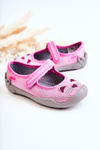 В'єтнамки Ballerinas Befado Cats 114X451 Pink-Grey