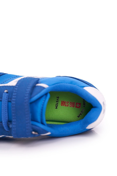 Дитяче спортивне взуття Big Star Velcro Blue FF374133